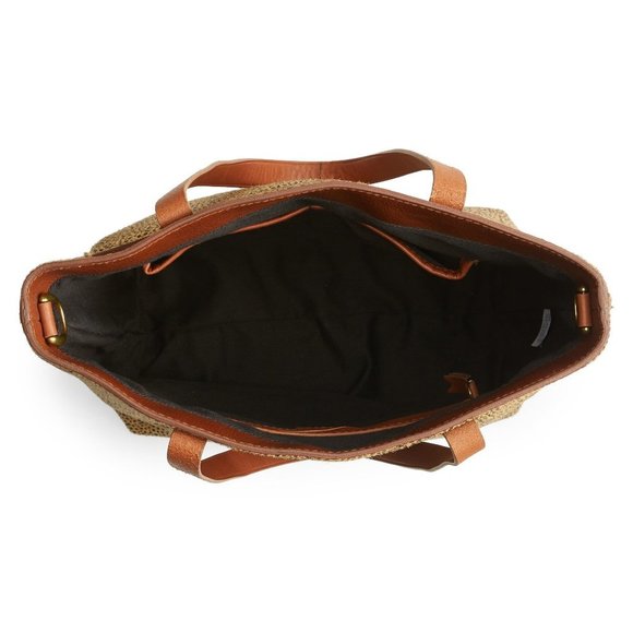 MADEWELL Transport Tote Calf Hair Leopard Bag - Picture 4 of 11